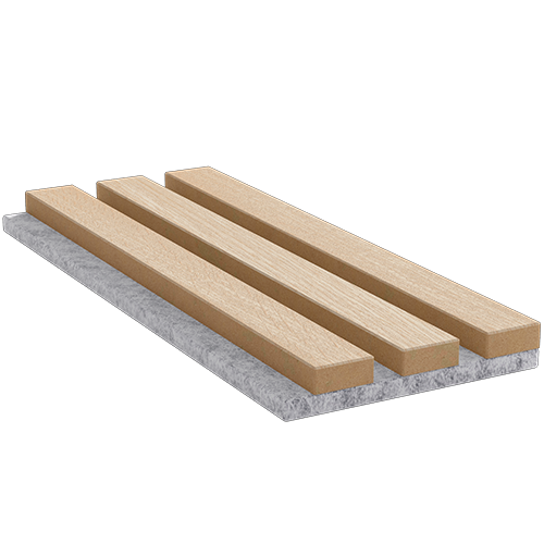 Image 1 of 2 in Classic Oak (Grey Felt) - Sample gallery