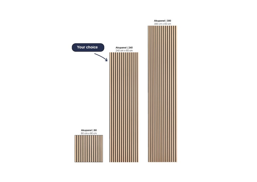 Akupanel | 300 acoustic sound panels